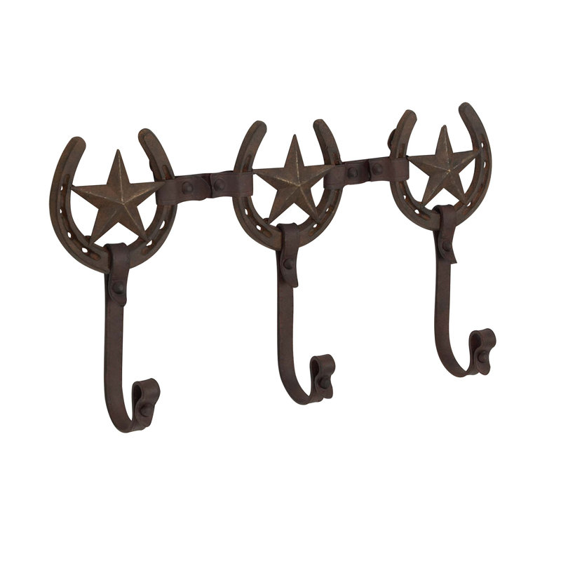 Iron Wall 3 - Hook Wall Mounted Coat Rack