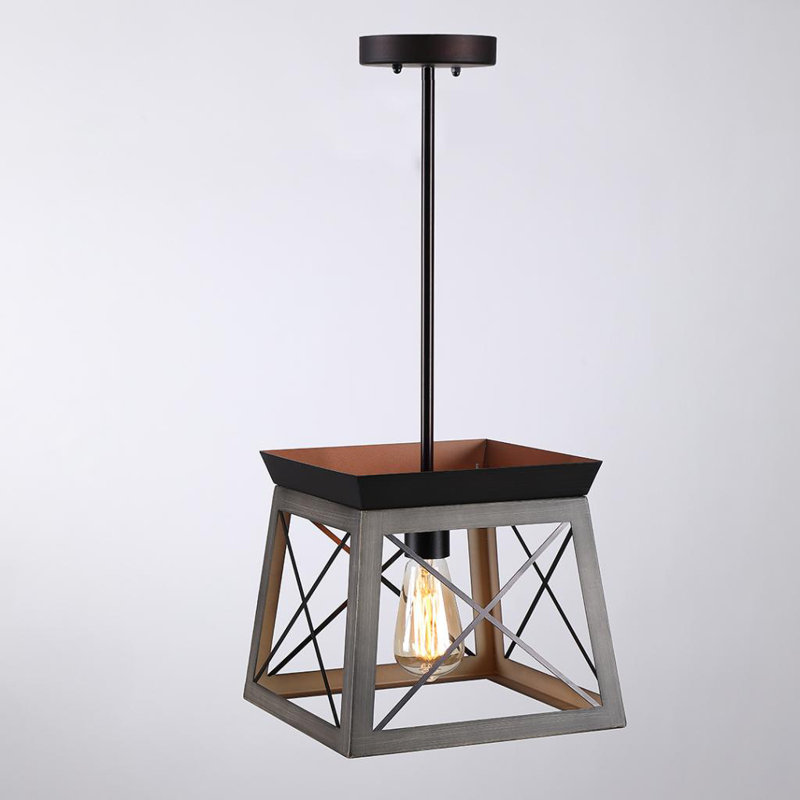Lustre géométrique à 1 lumière Selbyville