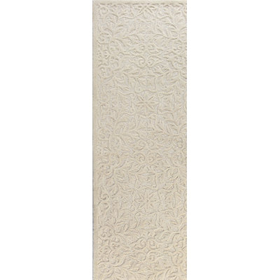 Naomi Floral Handmade Tufted Wool Ivory Area Rug
