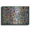 The Holiday Aisle® «Santa Hat Animal Stamps» par Dean Russo, art mural en métal-2014567048