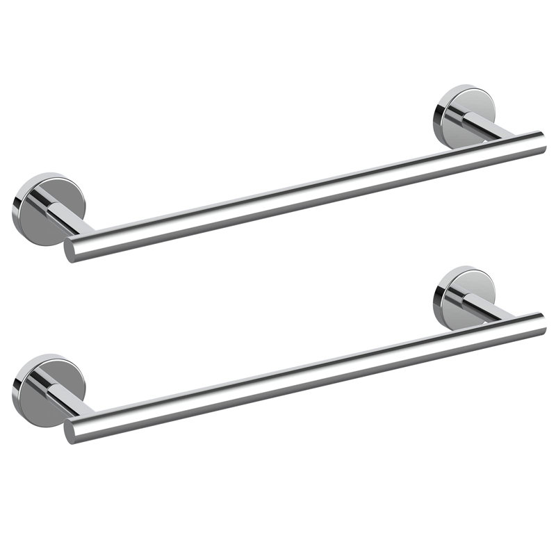 Porte-serviettes mural, Chrome poli
