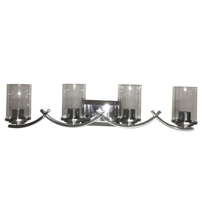 4 Light Vanity Lighting In Chrome