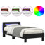 Bed Frame With LED Lights Engineered Wood-42521576-42521591
