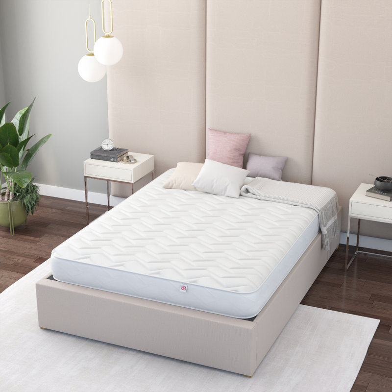 Prateek 17 Stories Open Coil Mattress, Small Double (4')