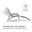162cm Long Reclining Single Chaise-42115005