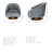 Velvet Swivel Barrel Chair-948163037