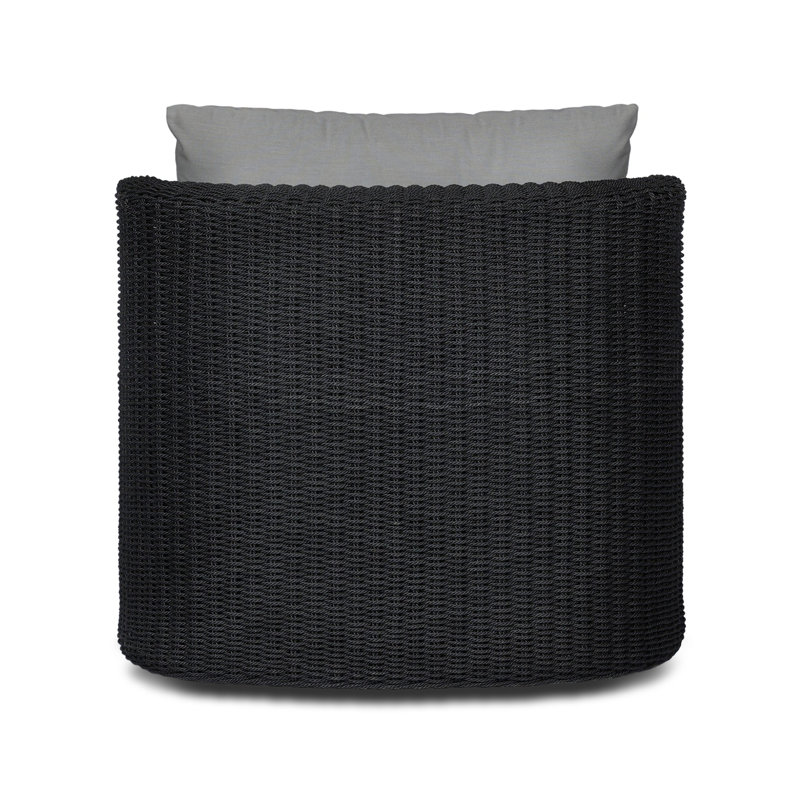 Somers Outdoor Swivel Lounge Chair, Arashi Grey