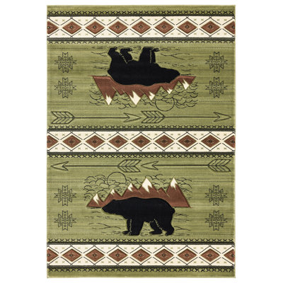 Engles Southwestern Water Resistant Kitchen Mat