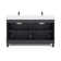 Keiera 60" Double Bathroom Vanity with Engineered Stone Top