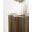 Pandey Wavy Metal Drink Table