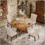Table de salle à manger ronde en bois de 47 pouces (seulement 1 pièce)-1824445715