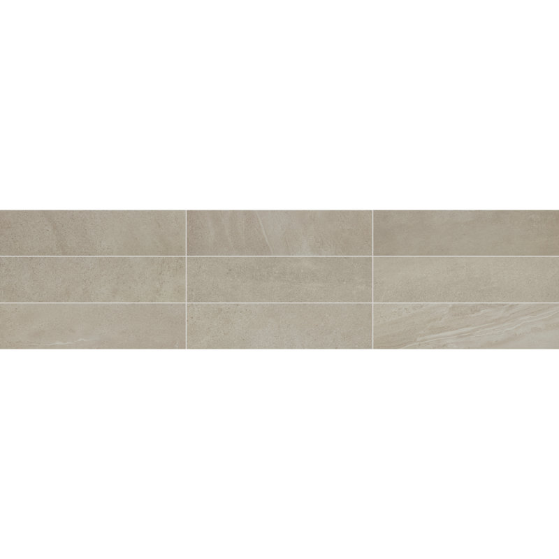 Carreau de porcelaine pour plancher et mur 6 po x 24 po Itona Tile (15 pièces par carton) (7,20 pieds carrés par carton)