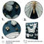 Papillon blanc et blanc, battement d'ailes de papillons, impression sur toile-43155327-43155323