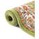 Tapis vert de style oriental