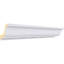H 3 po x P 3 5/8 po x F 4 5/8 po x L 94 1/2 po, (2 3/4 po répété), moulure de couronne fédérale