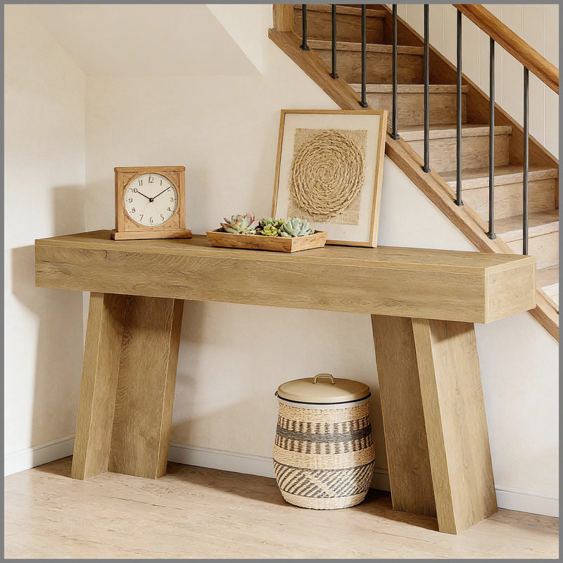 Country-Style Entryway Table,Console Table,Foyer Table,Couch Table