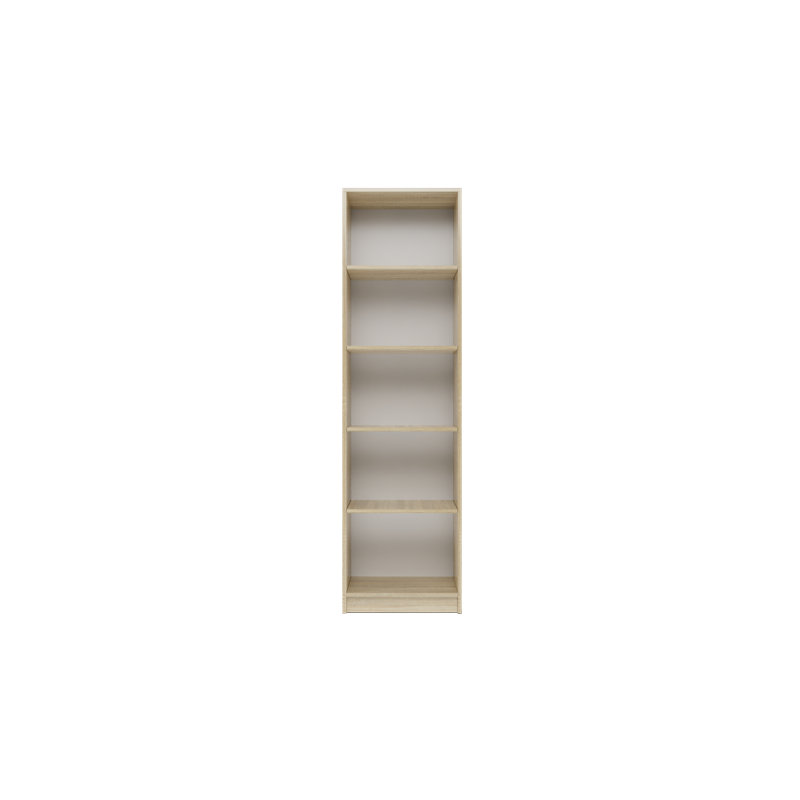 Bozman Solid Wood Bookcase, (5 Shelves) 71.5"H x 19.69"W x 11.81"D