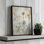 «Flowers in the Breeze III» par lettres et doublure, reproduction d'art