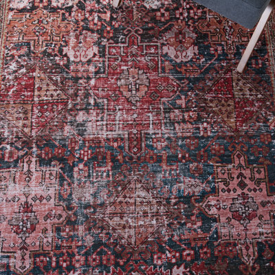 Pashen Performance Machine Washable Oriental Rug