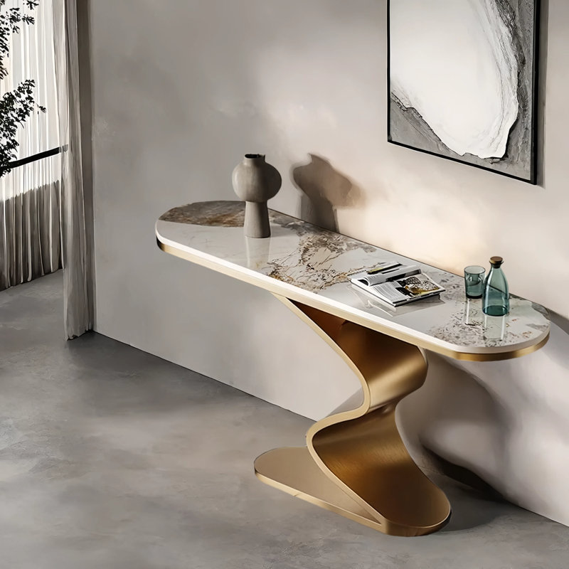 Guillame, Champagne Gold, 33.5" H x  47.2" W x 13.8" D