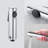 Elongated Hand Held Bidet with Faucet