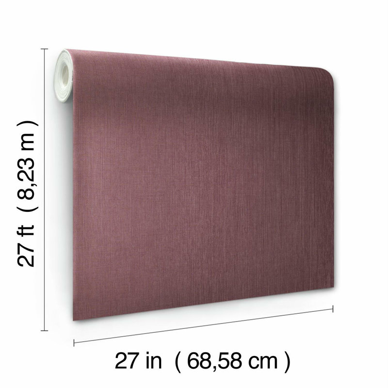 Wallpaper Roll, Burgundy