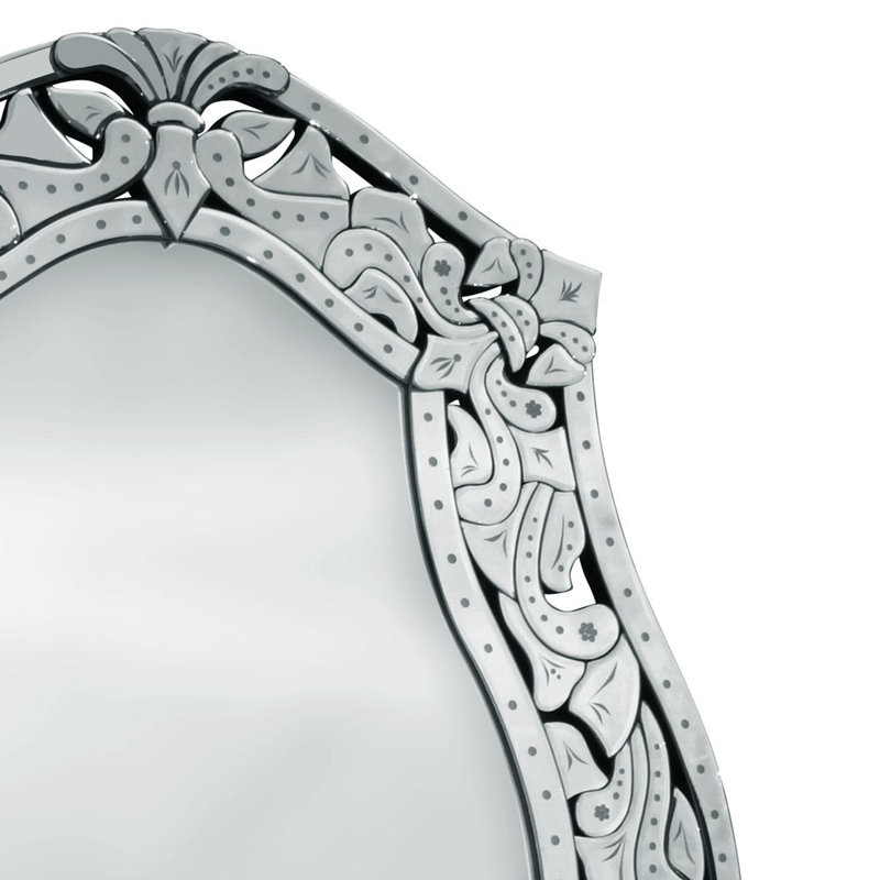 Lester Glass Flat Wall Mirror