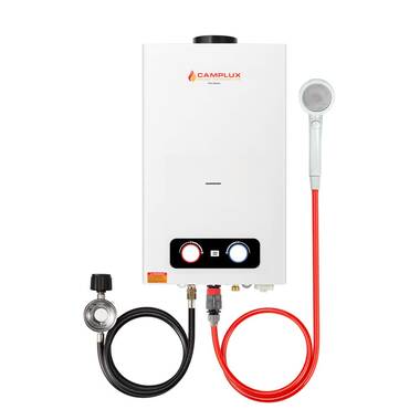 Tankless Propane Water Heater, Camplux 2.64 GPM Outdoor Water Heater