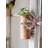 Upper Vobster Handmade Wood Wall Planter-1479467966