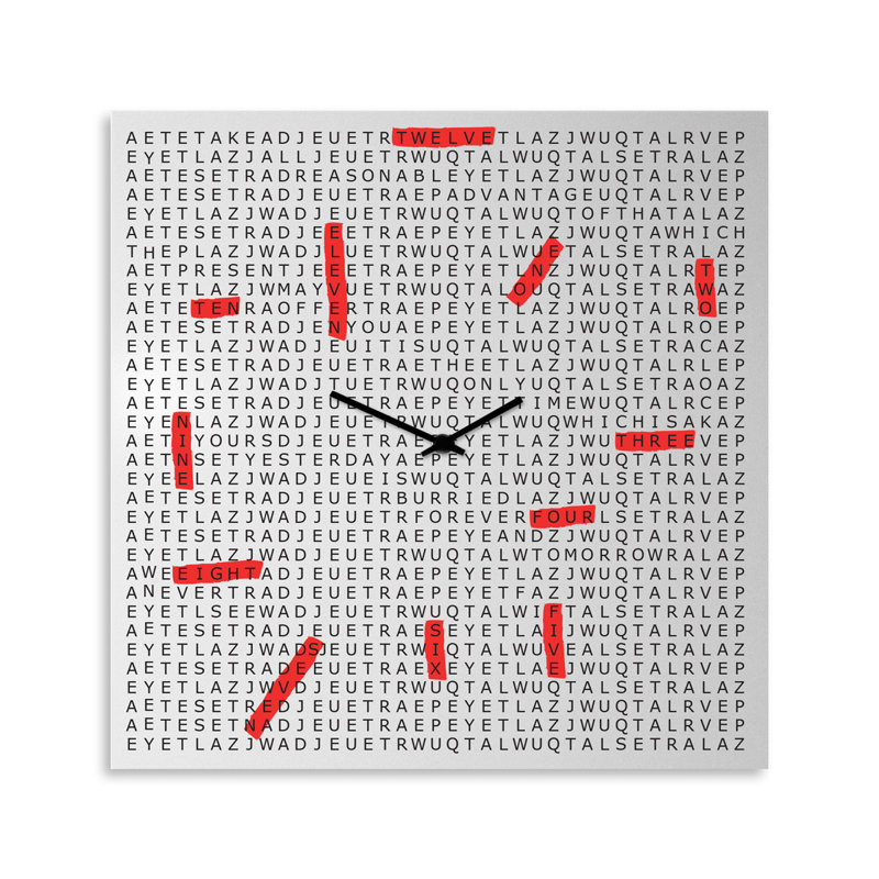 Bulverde Metal Wall Clock