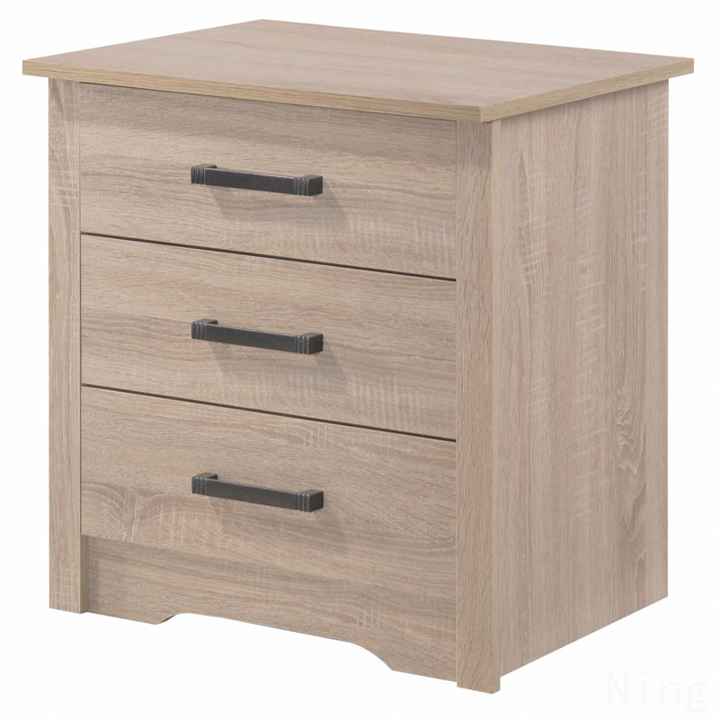 Table de chevet contemporaine en bois