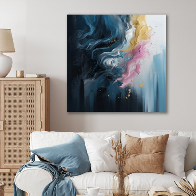 Somer rose et bleu explorant l'invisible I