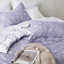 Ensemble de housse de couette réversible pour grand lit - housse de couette réversible avec fermeture à glissière, ensemble de literie à motif floral 3 pièces-106246890-106246895