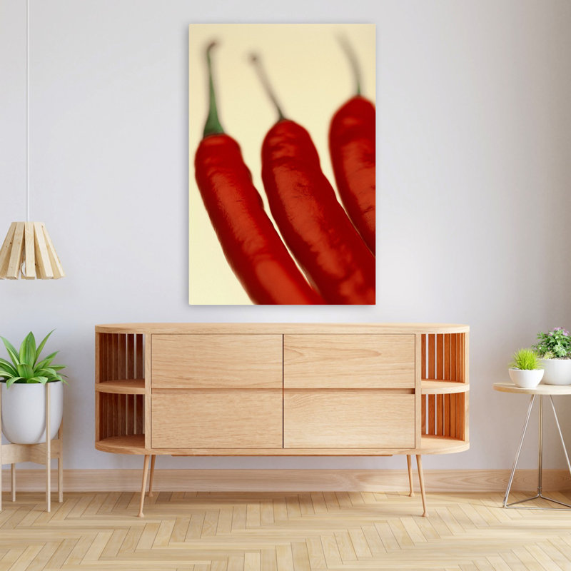 Chili - Photographie Cuisine, poivrons, art, H 48 po x l 32 po