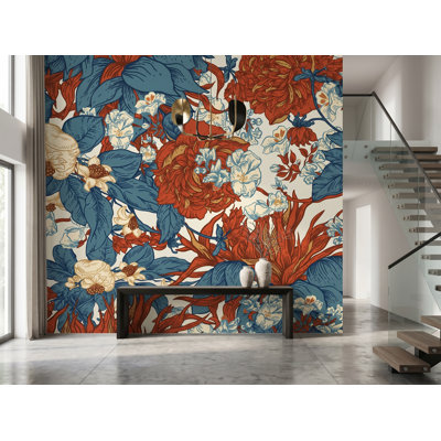 Wall Mural, 100"W x 100"H, Vinyl Peel and Stick