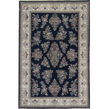 Hand-Knotted High-Quality Black Area Rug