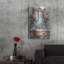 Art mural en métal Winston Porter «Wooden Sink With Mirror» par Momart-1232622965