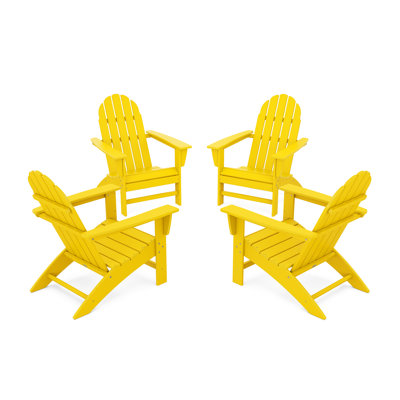 POLYWOOD Vineyard Adirondack Conversation Set