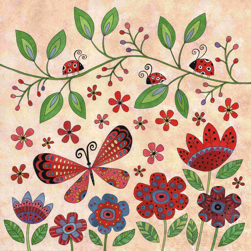 Art sur toile Garden Day