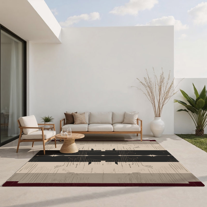 Legacy Threads Indoor And Outdoor Area Rug, Rectangle 2' x 3'