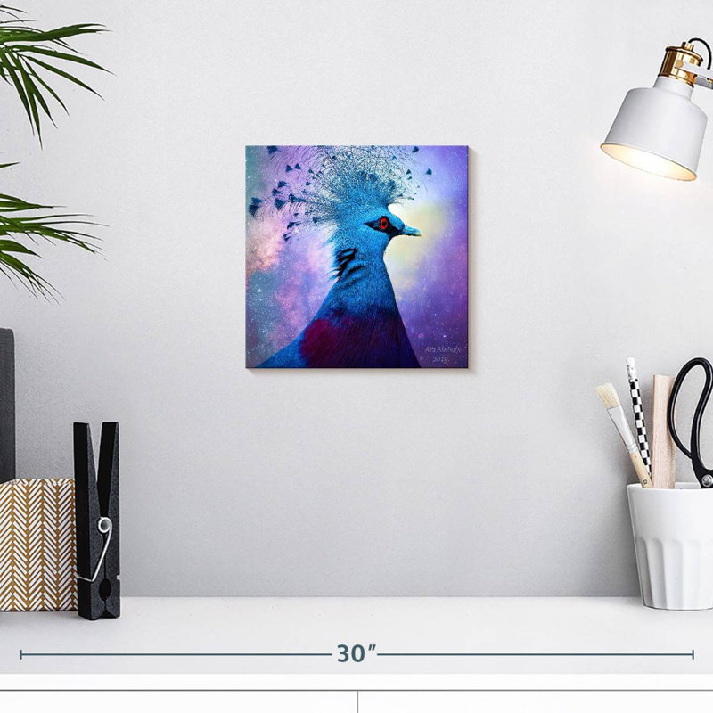 Brampt bel oiseau, H 10 po x l 10 po
