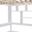 Lit superposé Elevare avec toit et fenêtre, bois de pin et panneau de fibres à densité moyenne-437549213-437549215