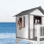 Lodge AXI 261cm W x 167cm D Outdoor Hemlock Wood Playhouse-1644629501