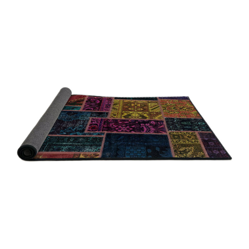 Abstract Indoor Rug, Round 4'