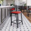 Tabouret de comptoir en métal Commercial-1140382809