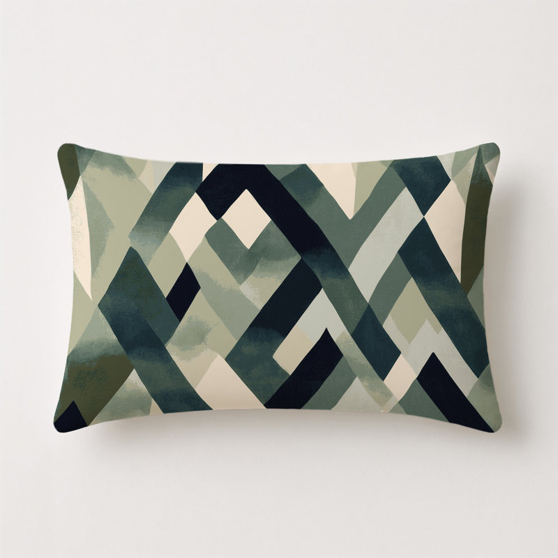 Celestial Maze Indoor And Outdoor Throw Pillow, Rectangle 14"H x 20"W