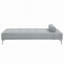 Quenti Melange Velvet Sofa Bed W/Pillow