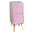Oak/Light Pink/White selected