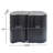 2-In-1 Irregular MGO End Table-1737885889