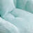 Giant Bean Bag Chair Withfootstool, Oversized Bean Bag  For Adults And Kids, Faux Fur Shell-Shaped Large Chair With Filler, Stuffed Big Accent Sofa,  Floor Sofa For Gaming,Reading Living Room Bedroom-384491151